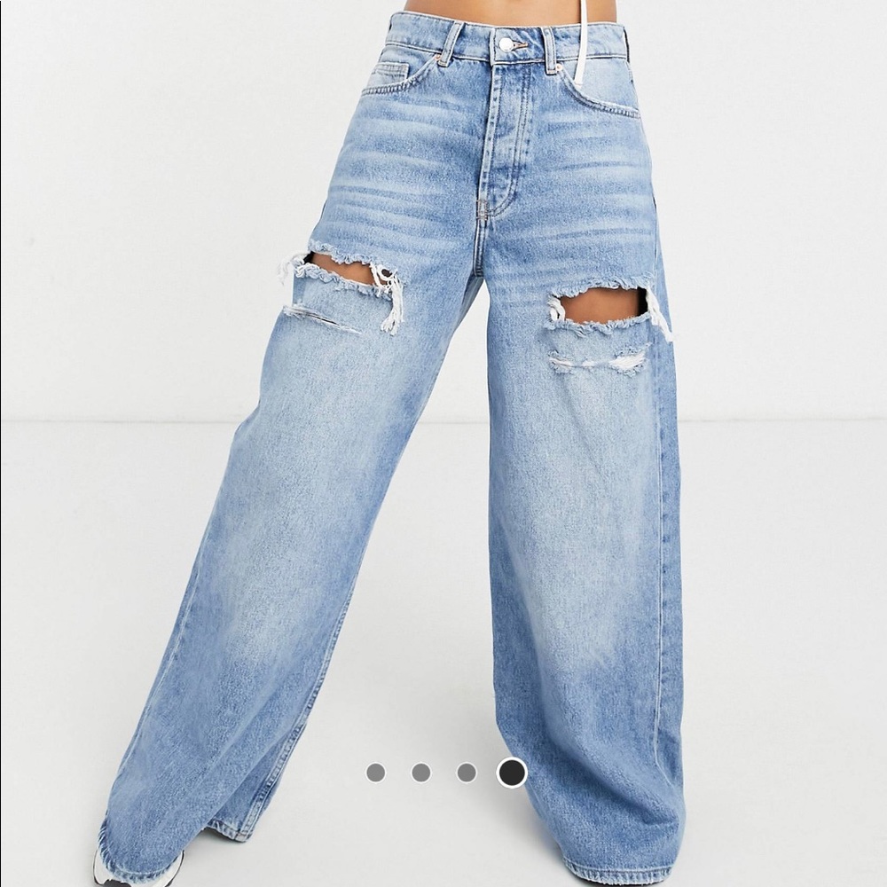 ASOS baggy straight leg jeans